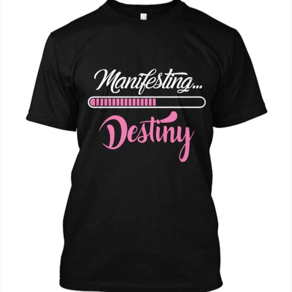 Manifesting Destiny Glitter T-Shirt